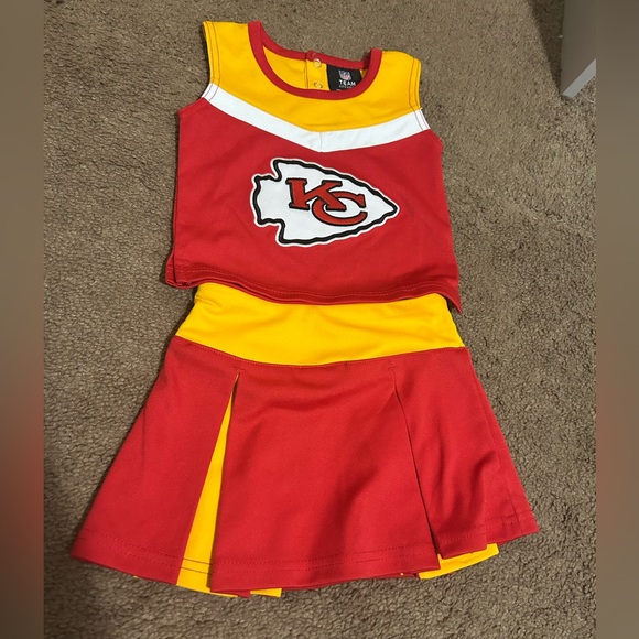 Kansas City Chiefs Cheerleading Costume. - Picture 1 of 3